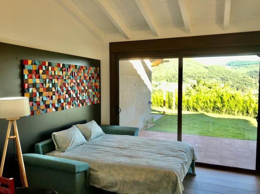 Casa Nueva Vigo-Mos con Chimenea y Jacuzzi Obsequio kit desayuno y botella cava Exterior foto