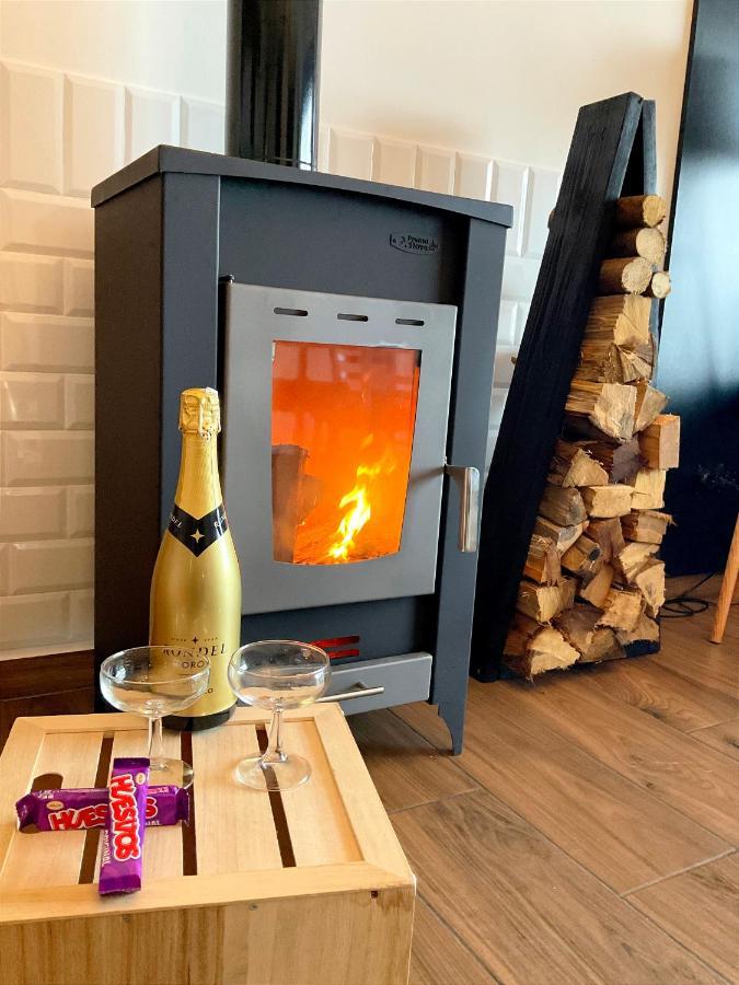 Casa Nueva Vigo-Mos con Chimenea y Jacuzzi Obsequio kit desayuno y botella cava Exterior foto