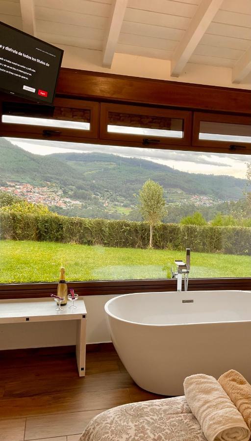 Casa Nueva Vigo-Mos con Chimenea y Jacuzzi Obsequio kit desayuno y botella cava Exterior foto